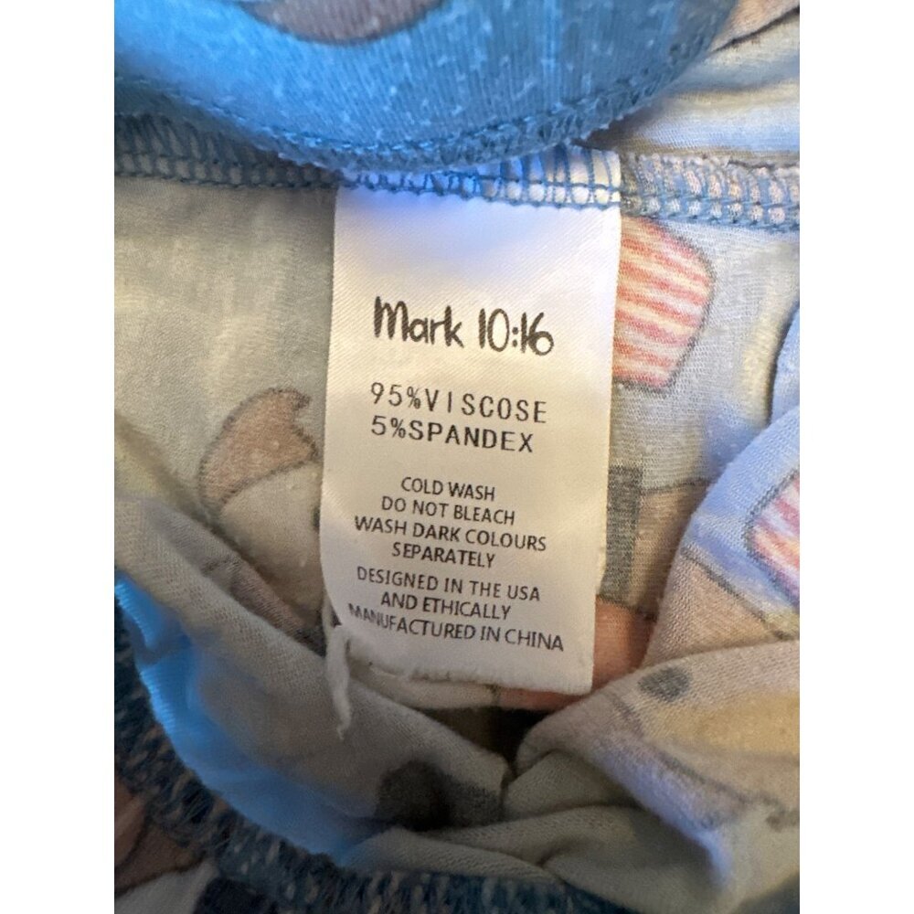 Made By Molly 2T Toddler Pajama Set Patriotic Dogs & Dinosaur Patterns Viscose - Picture 7 of 7